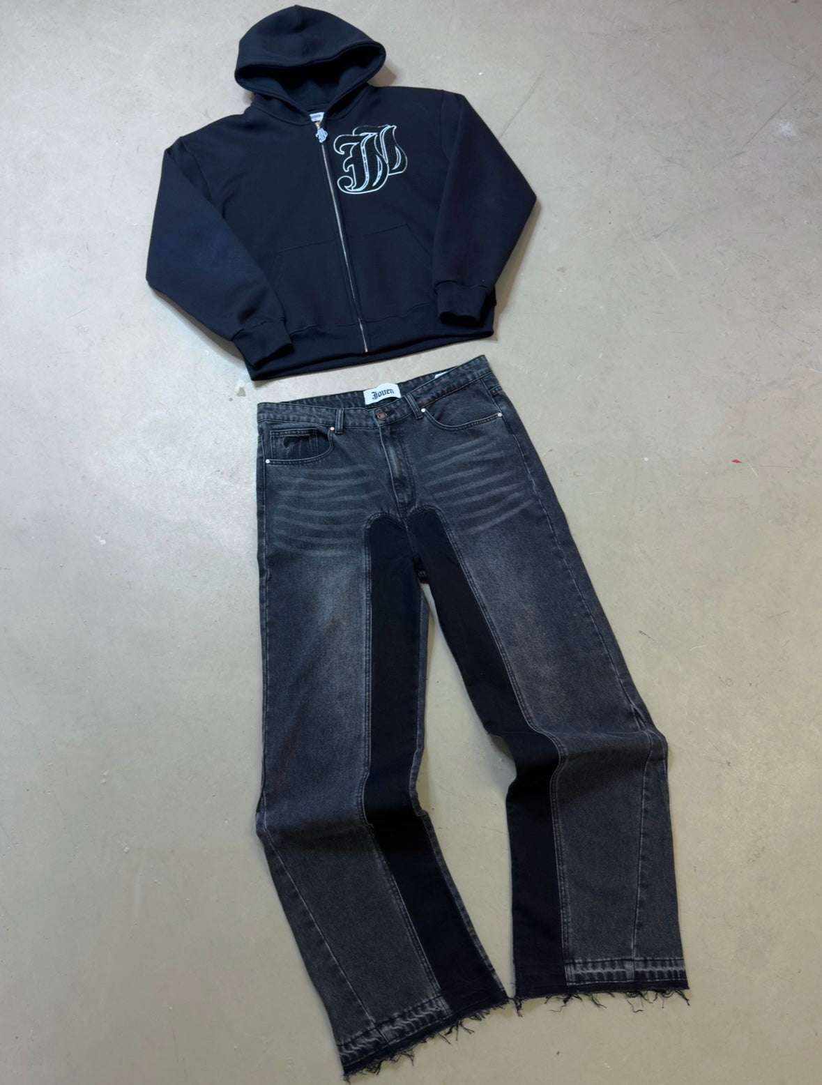 Jeans & Zipper Set